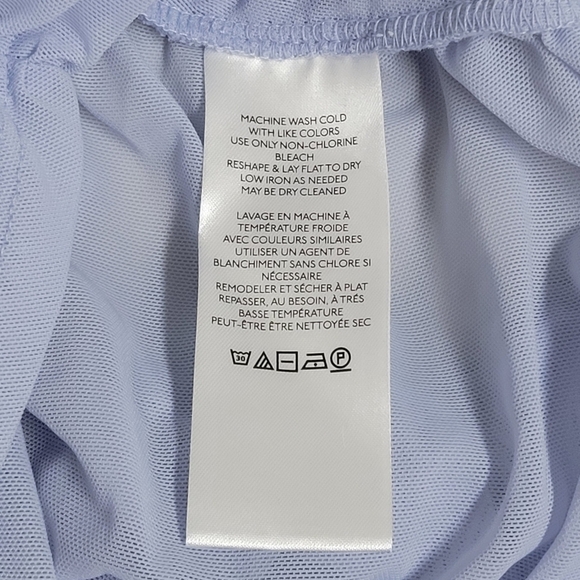 Urban Outfitters NWT  Light Blue Rouched  Top - Picture 9 of 9